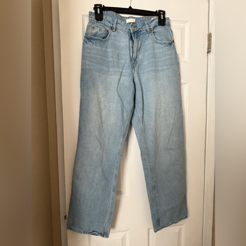 H&M Light Blue Denim Pants